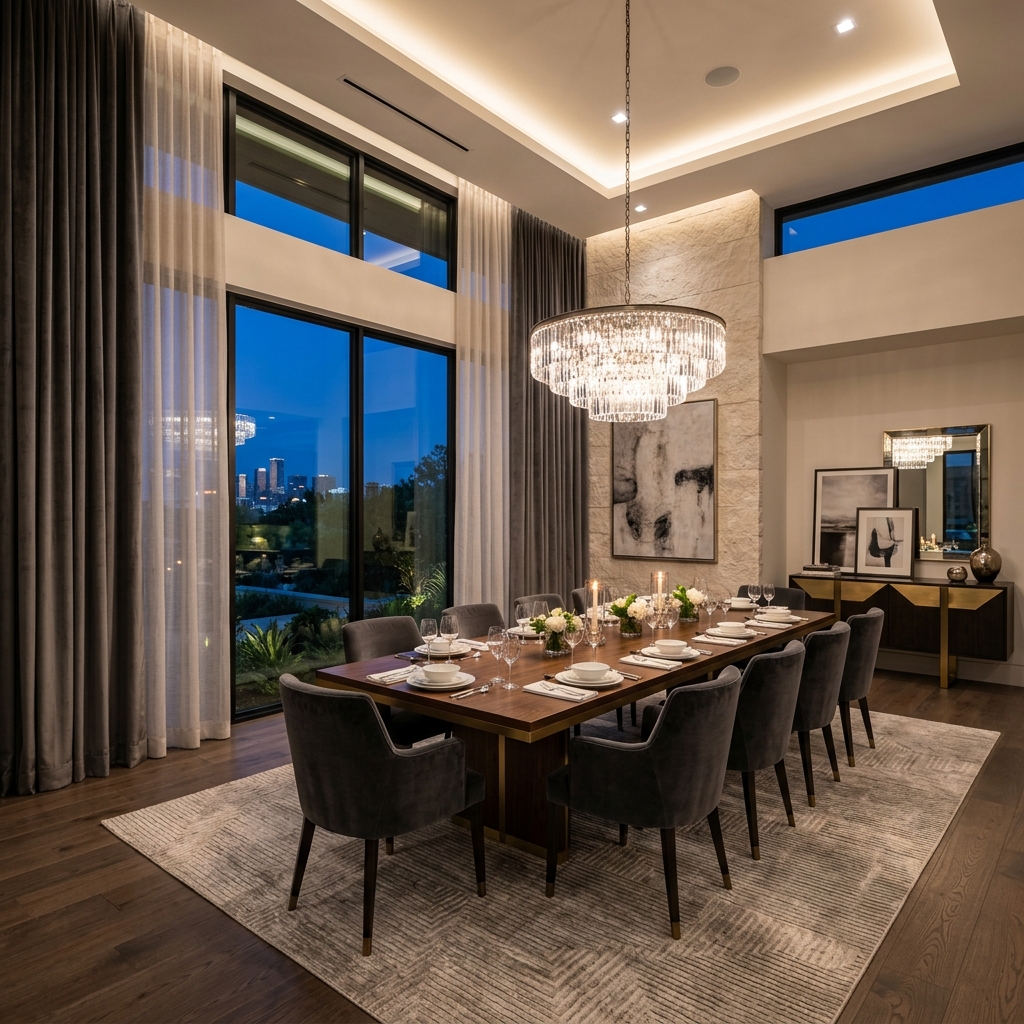 Luxury Dining Curtains